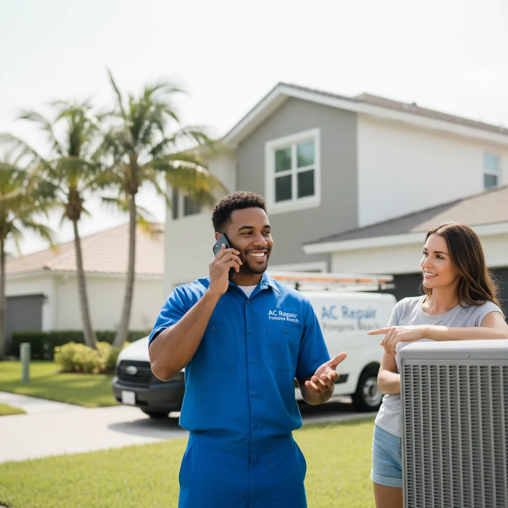 AC Repair Pompano Beach customer support in Lindstrom